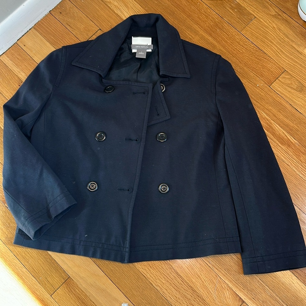 Ann Taylor Double Breasted Blazer Jacket, Sz 2